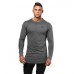 BB Bronx Long Sleeve - Dark Grey Melange, (Vain XXL-koko)